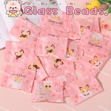 DIY Glass Beads Surprise Bags -- Open at HOME