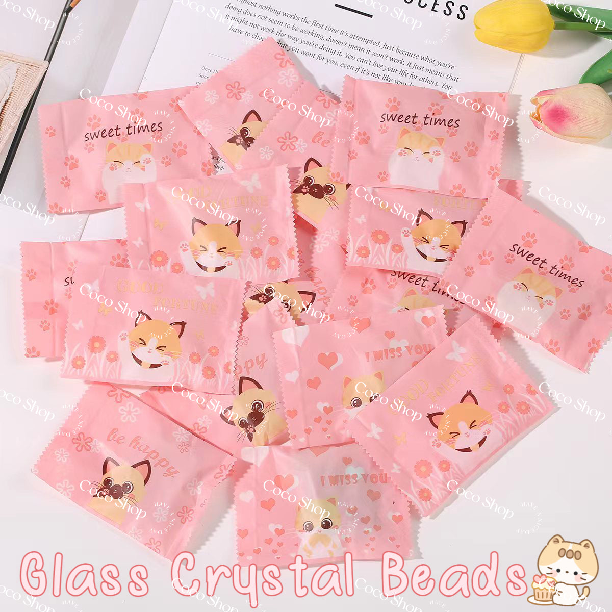 Glass Crystal Beads Lucky Bags -- Open in Live