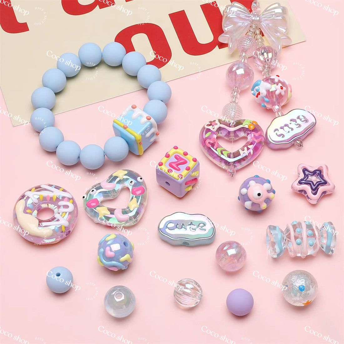 [!!!20% OFF!!!] Acrylic Beads Bags