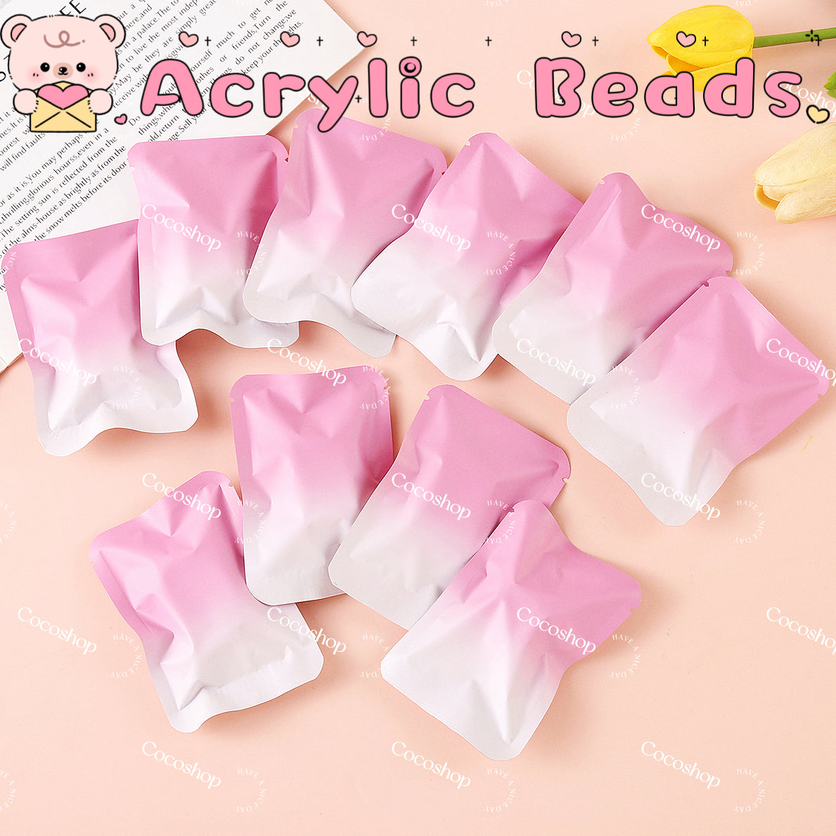 Acrylic Beads Surprise Bags -- Open at HOME