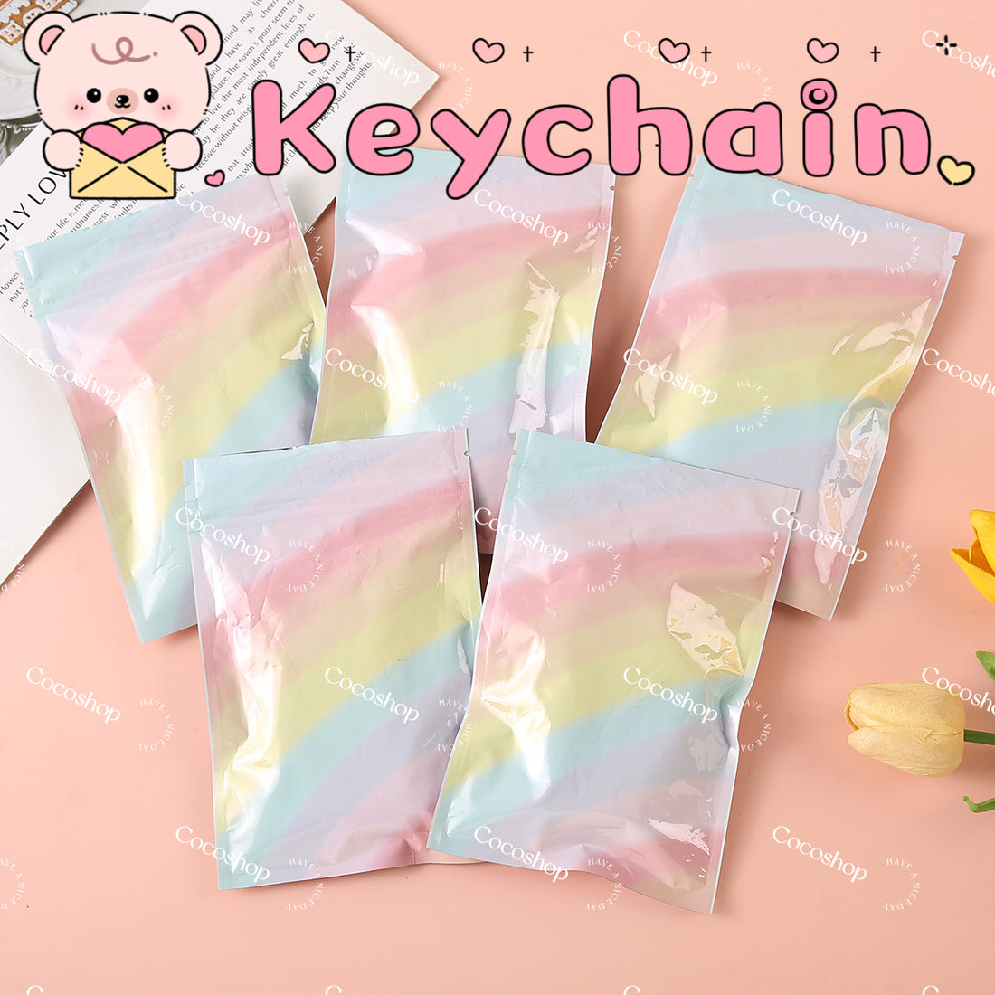 Key Chain Surprise Bags -- Open at HOME