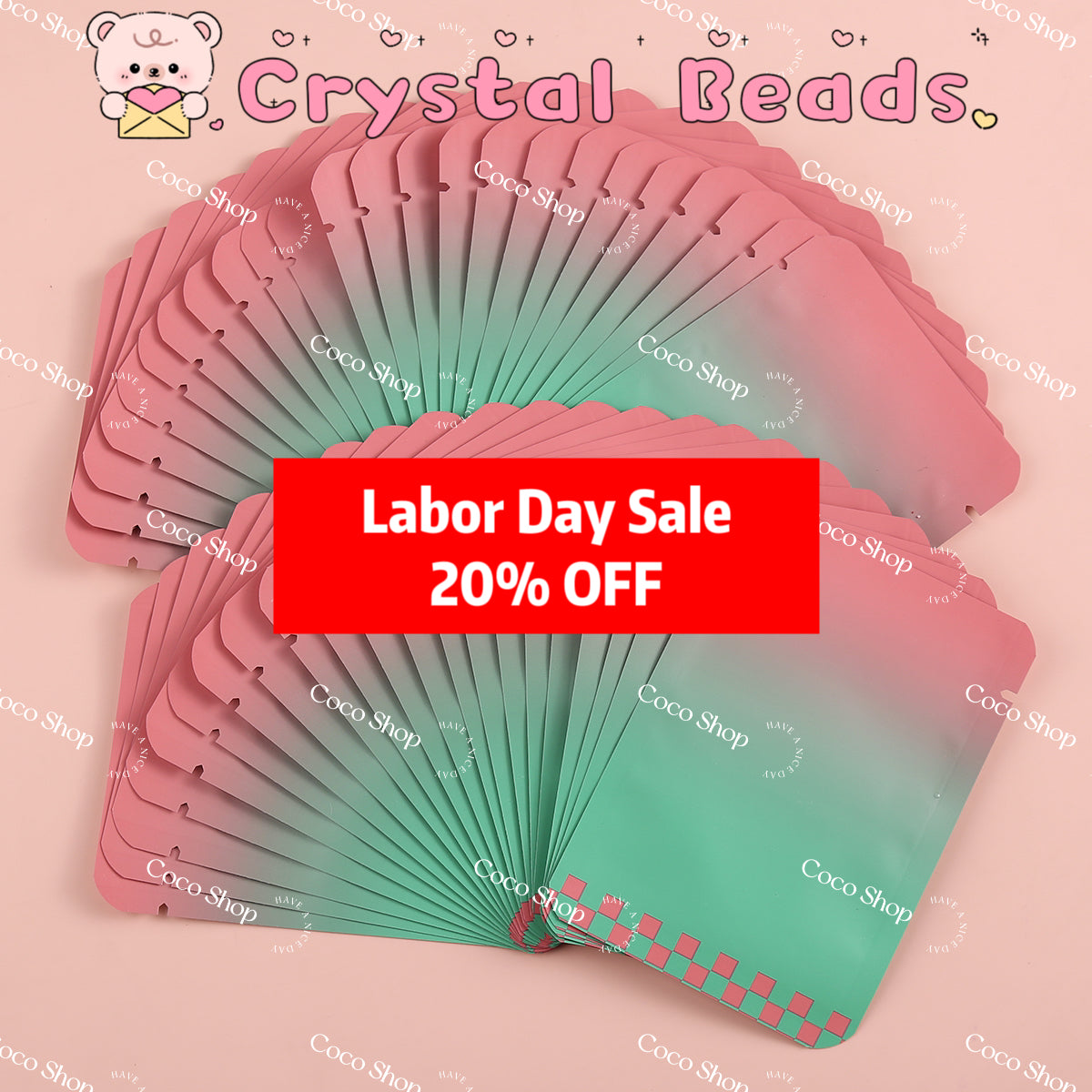 Crystal Beads Lucky Bags -- Open in Live