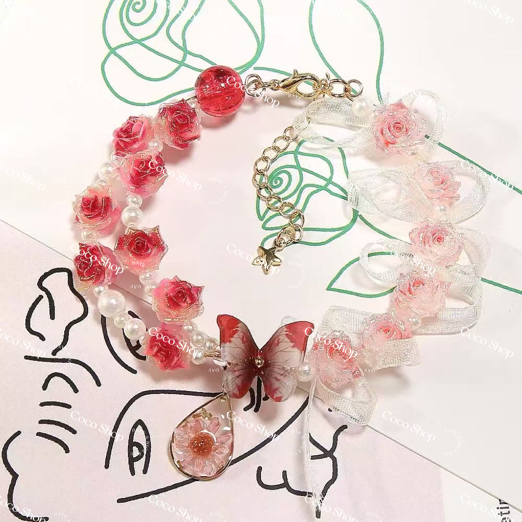 Luminous Soft Flower (Shovel in Live) for Jewelry /Craft /Nail /Phone Case DIY