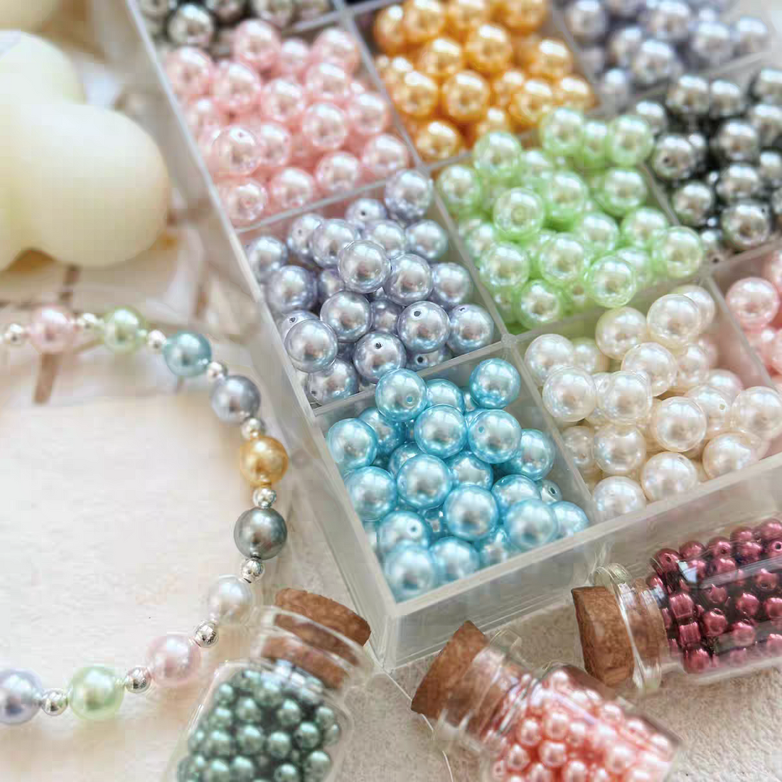 SALE -- DIY Glass Beads Bags