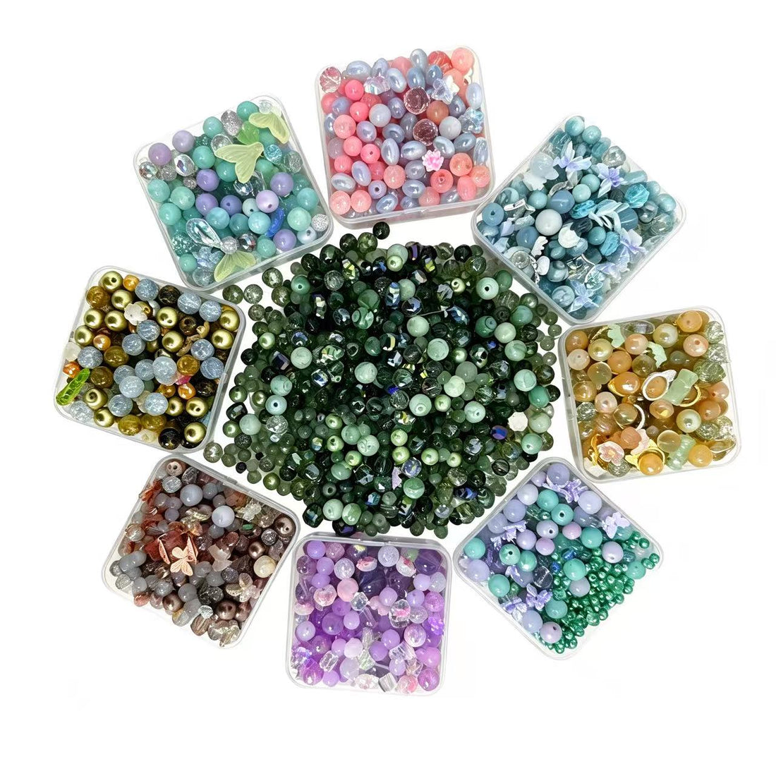 Only for CLAIM -- Last Box Beads Mix for DIY